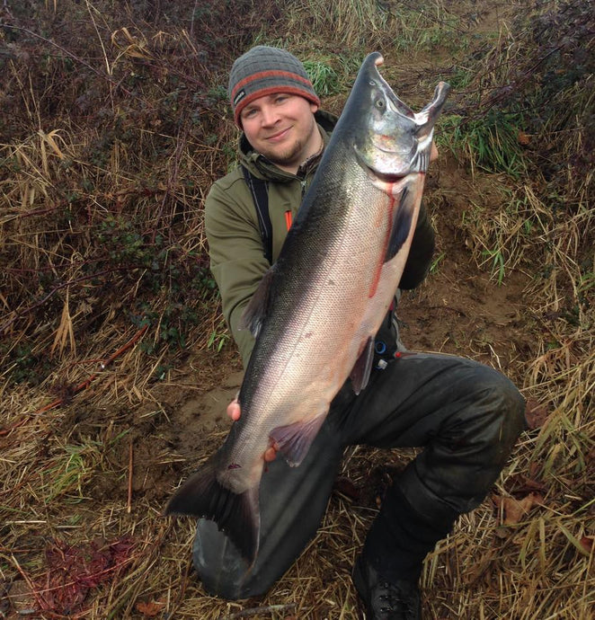 Incredible coho salmon fishing!