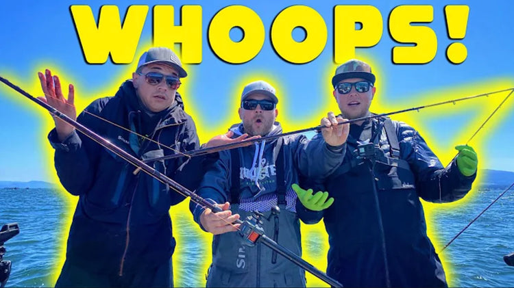 PRANKING Fishing Guides & Giant Salmon Breaks a Fishing Rod!