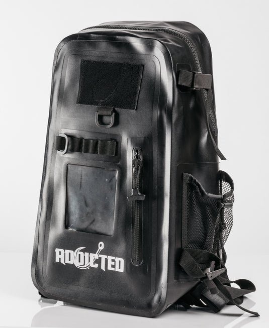 Black 25L River Hopper Waterproof Backpack
