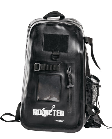 Black 25L River Hopper Waterproof Backpack