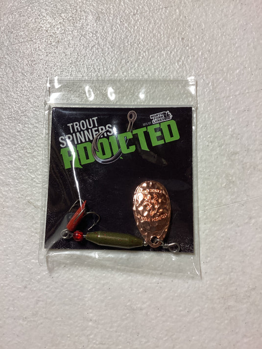 Bug ‘Em Trout Spinner Olive Annihilator