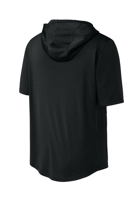 Addicted Short Sleeve Performance Hoodie