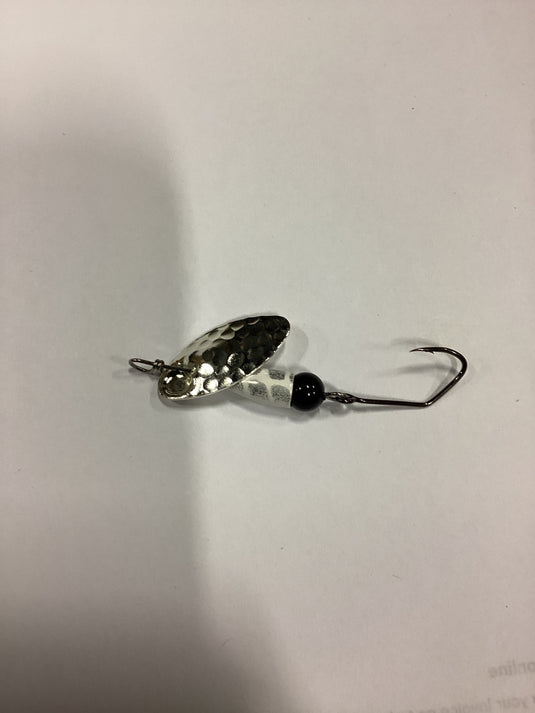 North Fork Lures "White Scales" Limited Edition Trout Spinner