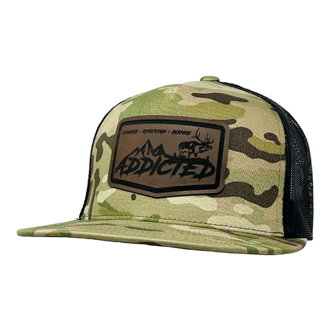 Addicted Hunting Flatbill Trucker