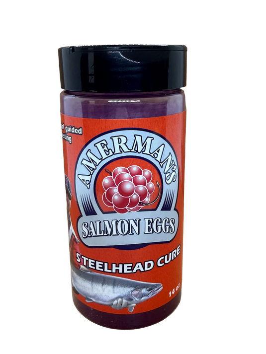 AMERMAN'S Steelhead Egg Cure-Rocket Red