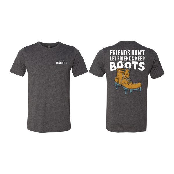 Friends Don't Let Friends T-Shirt – Addicted Fishing