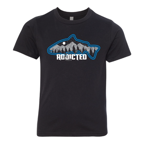 Cobalt Fish Mountain Youth T-Shirt
