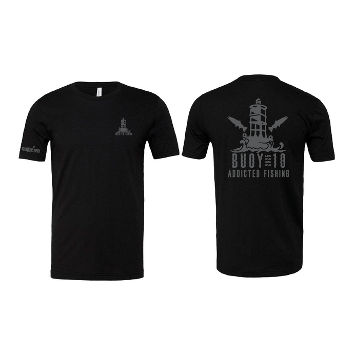 Buoy 10 2025 Black Heather T-Shirt