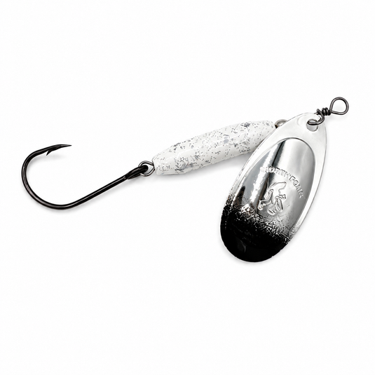 North Fork Lures "White Lightning" Limited Edition Spinner