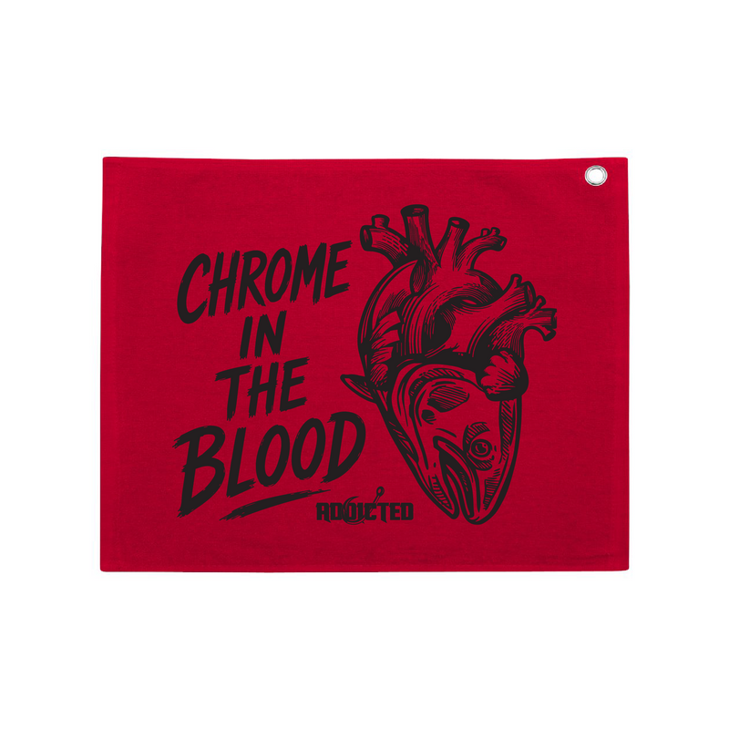 Load image into Gallery viewer, Chrome in the Blood Bait Towel
