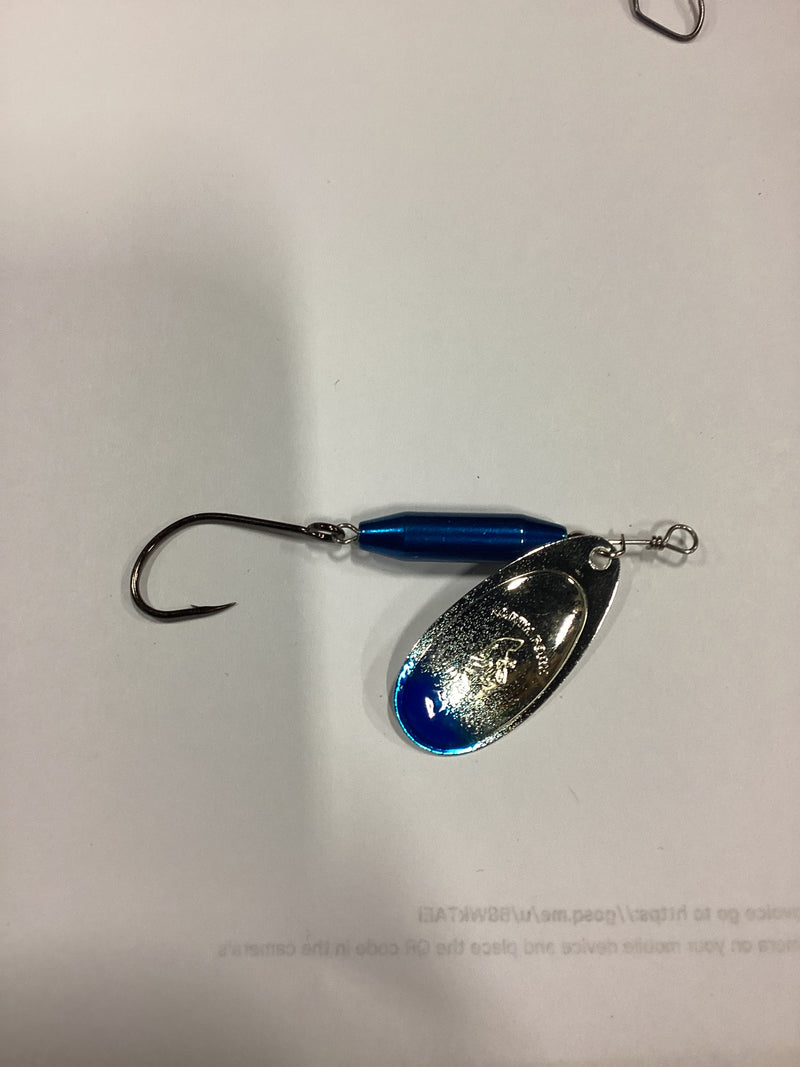 Load image into Gallery viewer, North Fork Lures "Blue Bandit" Limited Edition Spinner
