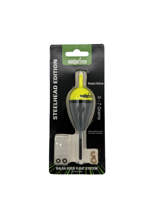 Addicted Steelhead Float System Chartreuse