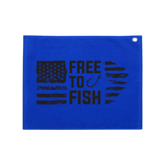 Free To Fish Bait Towel