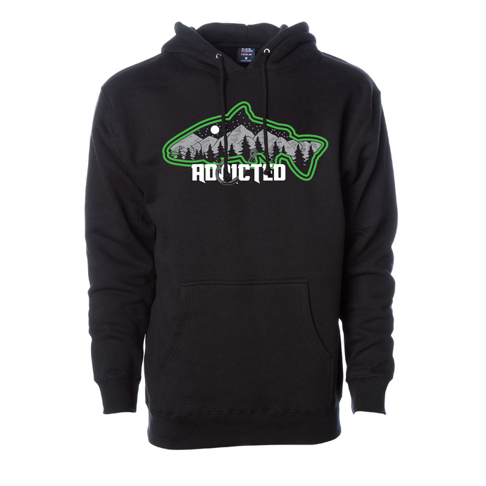 Evergreen Fish Mountain Hoodie