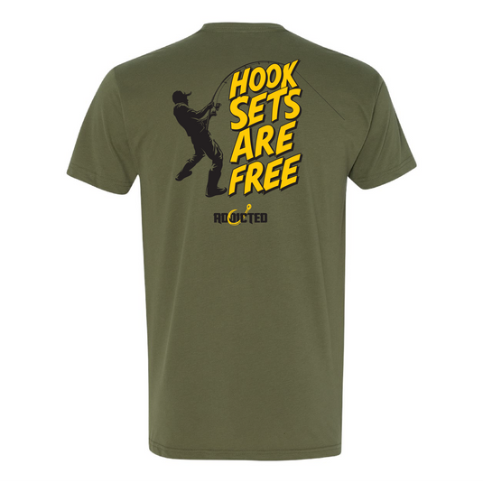 "Hook Sets Are Free" T-Shirt