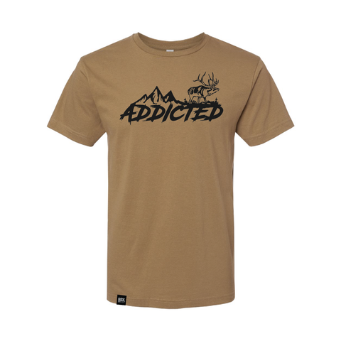 Addicted Hunting Coyote Brown T-Shirt