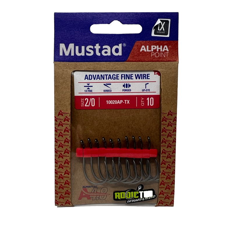 Load image into Gallery viewer, ADX Advantage Fine Wire Bait Hook 10PK
