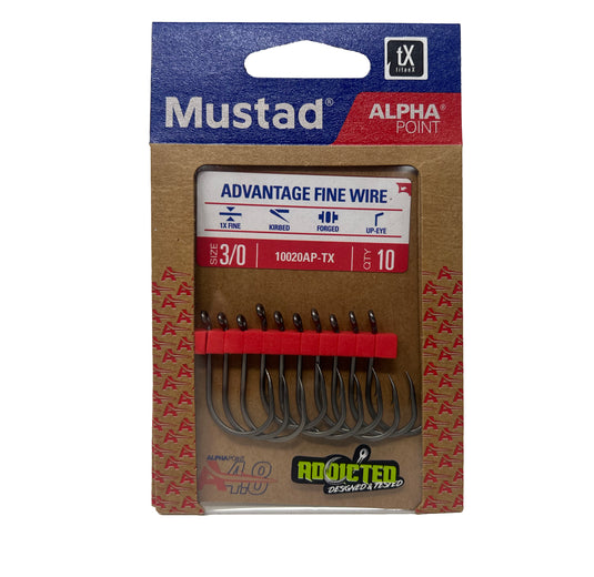 ADX Advantage Fine Wire Bait Hook 10PK – Addicted Fishing ADX Advantage Fine Wire Bait Hook 10PK – Addicted Fishing