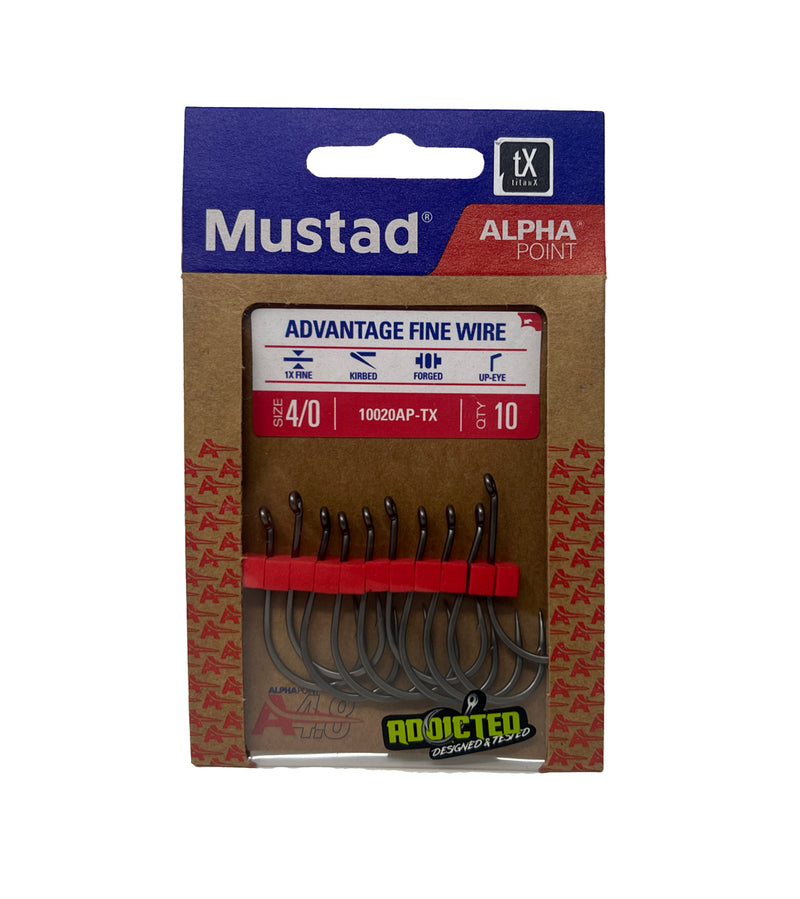 Load image into Gallery viewer, ADX Advantage Fine Wire Bait Hook 10PK
