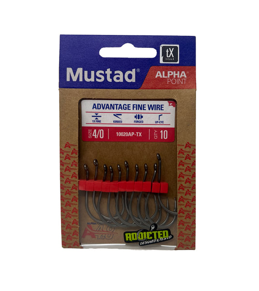 ADX Advantage Fine Wire Bait Hook 10PK – Addicted Fishing ADX Advantage Fine Wire Bait Hook 10PK – Addicted Fishing
