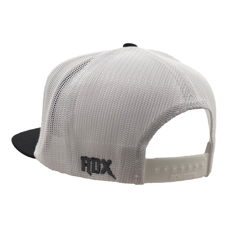 Load image into Gallery viewer, Cascade Chrome Flat Bill Trucker Hat
