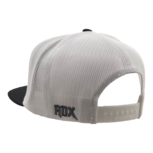 Cascade Chrome Flat Bill Trucker Hat