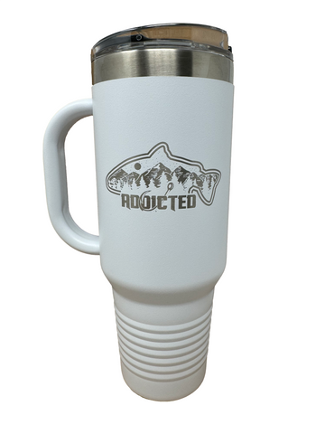 Fish Mountain 40 oz Straw Tumbler