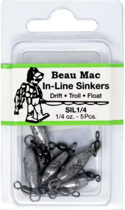 Load image into Gallery viewer, Beau Mac In-Line Sinkers
