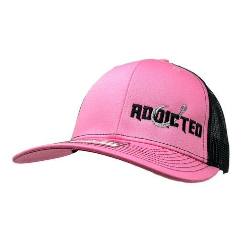 Addicted Hot Pink Trucker Hat