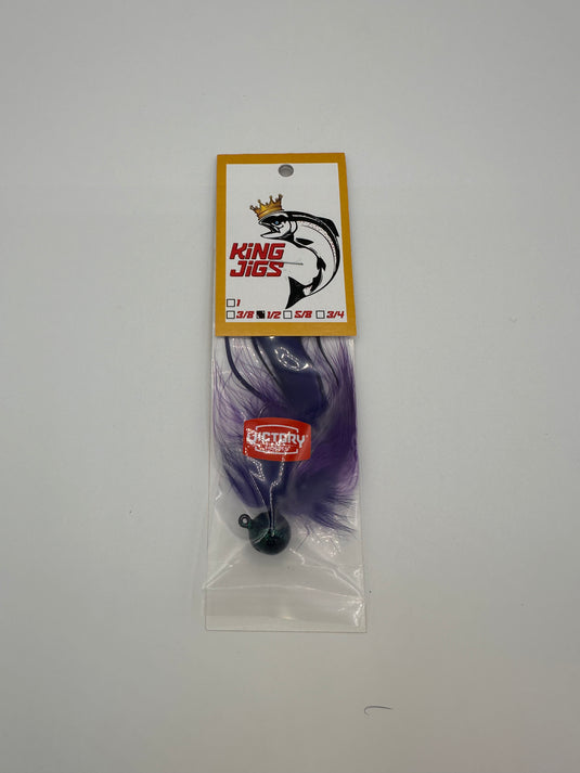 Purple Rain Twitching Jig by King Jigs