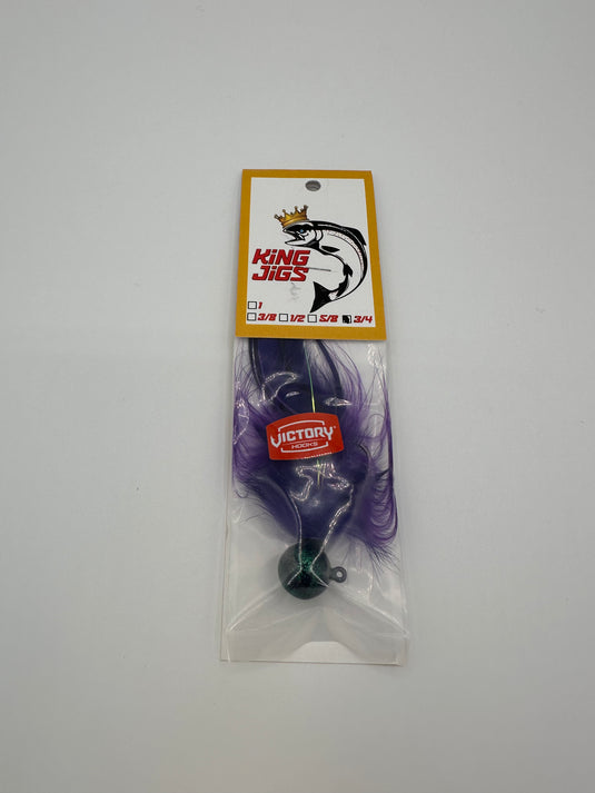 Purple Rain Twitching Jig by King Jigs