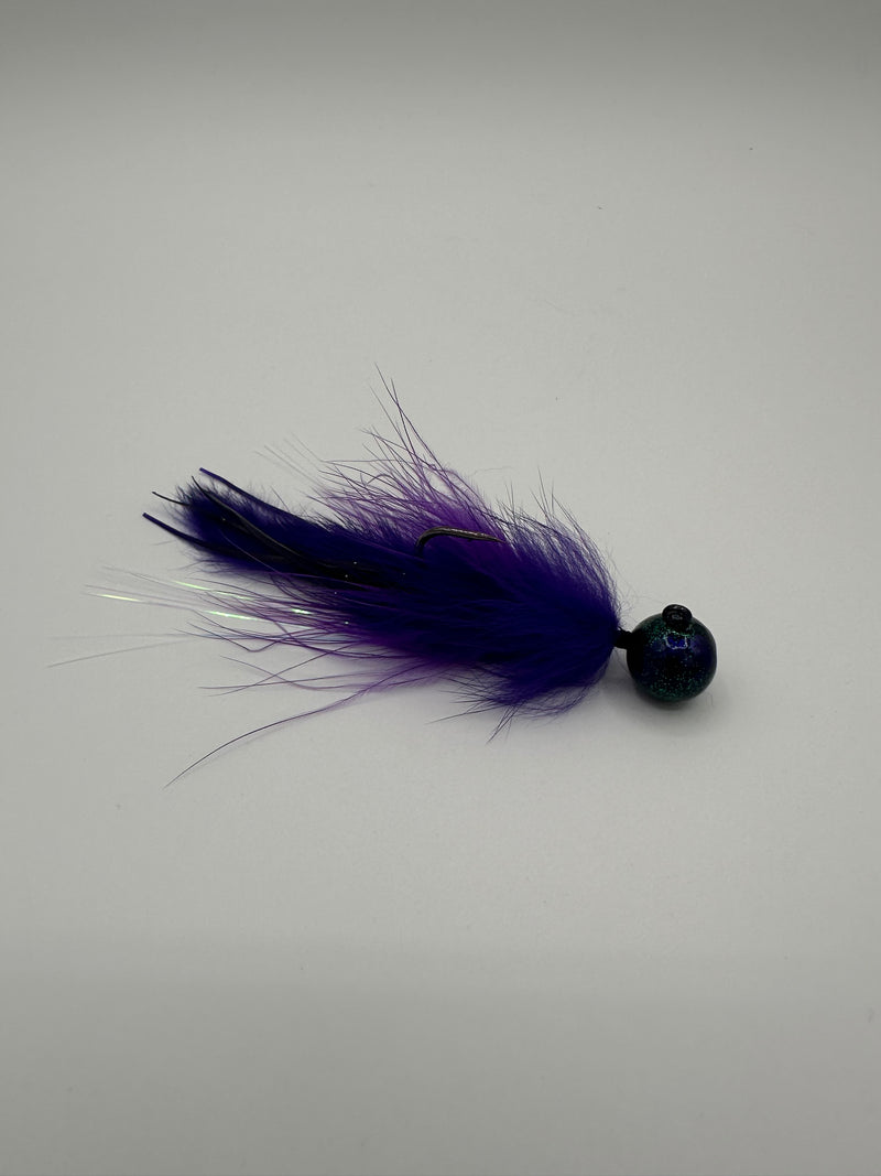 Load image into Gallery viewer, Purple Rain Twitching Jig by King Jigs
