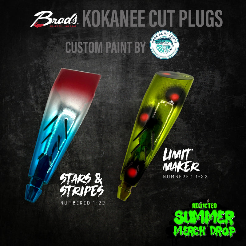 Hook Me Up Lures × Brad's Kokanee Cut Plug