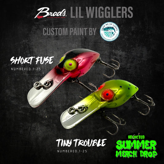 Hook Me Up Lures × Brad's Lil Wiggler Short Fuse Limited Edition