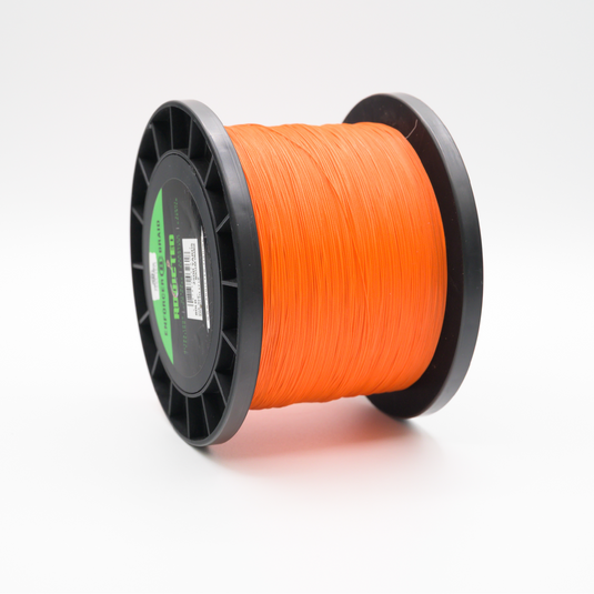 orange braided fishing line Enforcer 8X Braided Fishing Line - Nuclear Orange