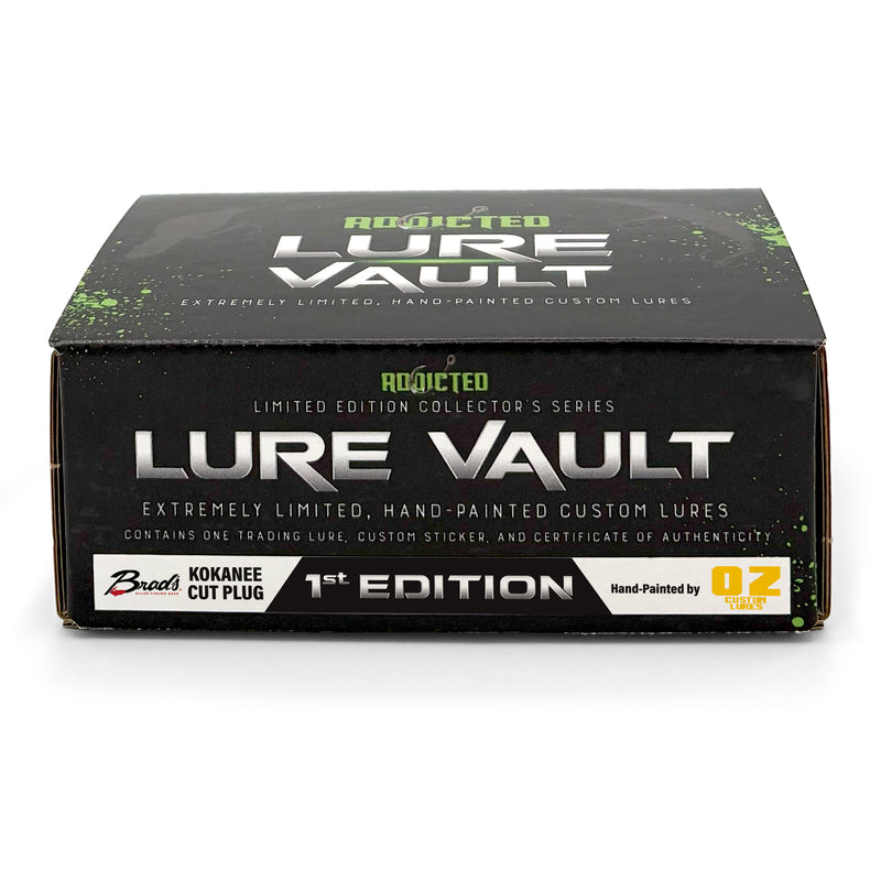Load image into Gallery viewer, Addicted Lure Vault OZ Customs 1st Edition Kokanee Cut Plug
