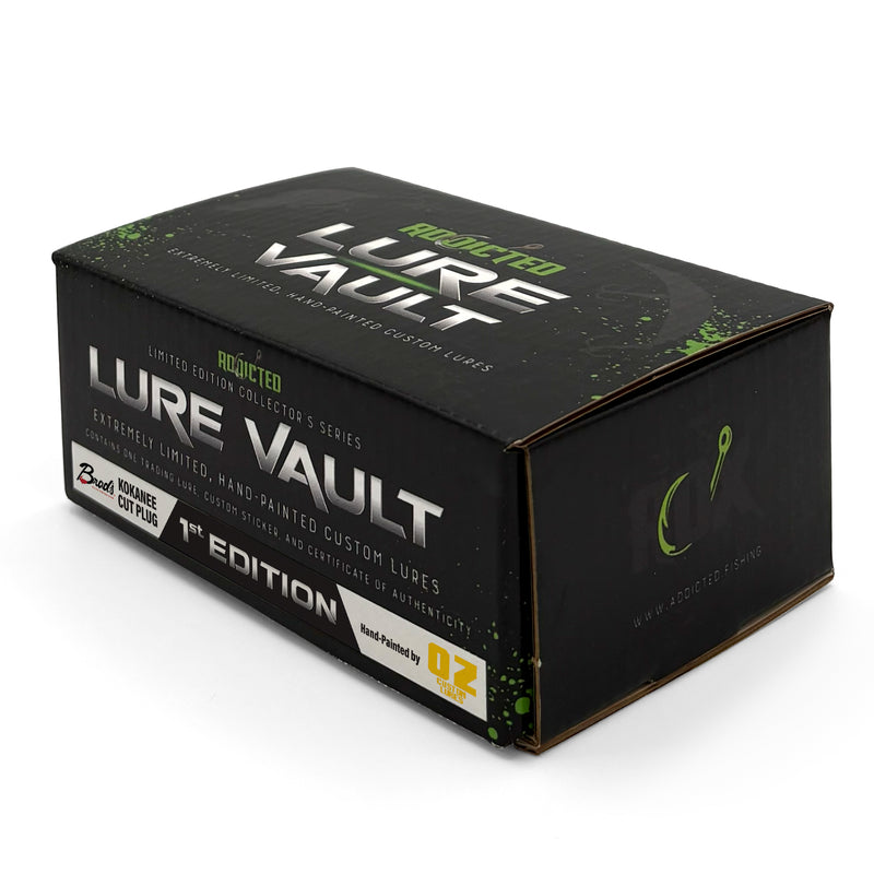 Load image into Gallery viewer, Addicted Lure Vault OZ Customs 1st Edition Kokanee Cut Plug
