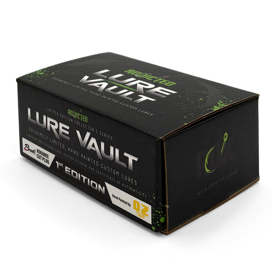 Addicted Lure Vault OZ Customs 1st Edition Kokanee Cut Plug