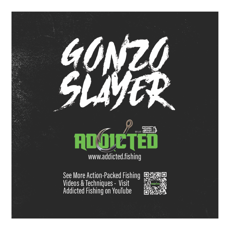 Load image into Gallery viewer, Gonzo Slayer Salmon Spinner
