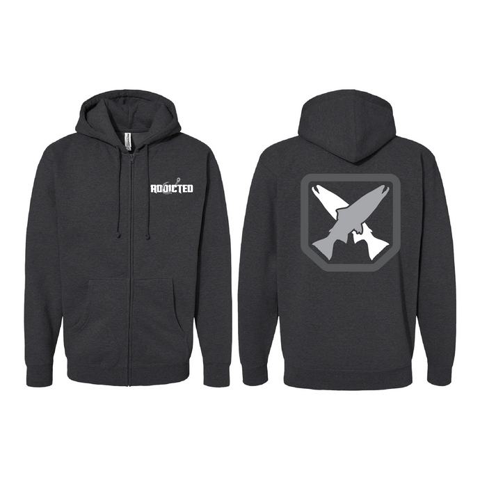 Steelhead Badge Zip Up Hoodie