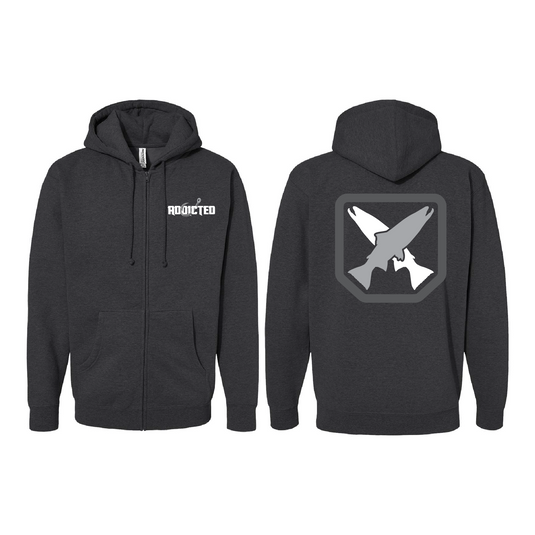 Steelhead Badge Zip Up Hoodie