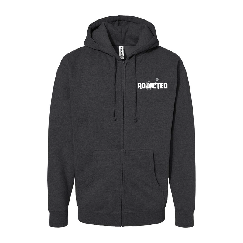 Load image into Gallery viewer, Steelhead Badge Zip Up Hoodie
