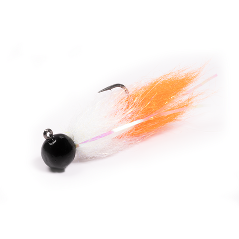 Black/White/OrangeTwitcher Jig