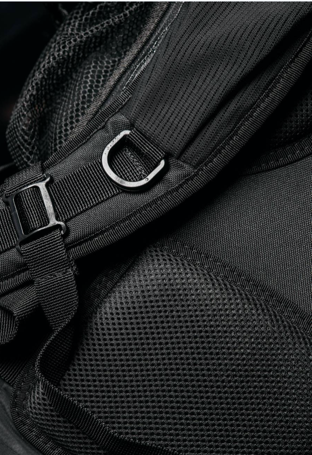Load image into Gallery viewer, Black 40L Chrome Hunter Waterproof Backpack
