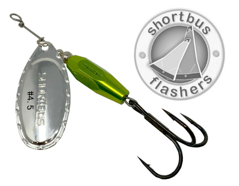 Casting Spinner - Metallic Chartreuse
