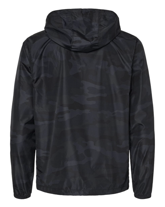 Black Camo Stealth Windbreaker