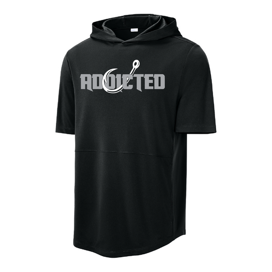 Addicted Short Sleeve Performance Hoodie
