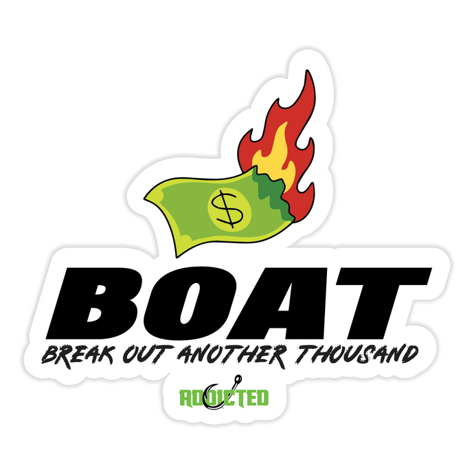 B.O.A.T. Sticker