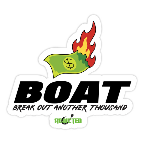 B.O.A.T. Sticker