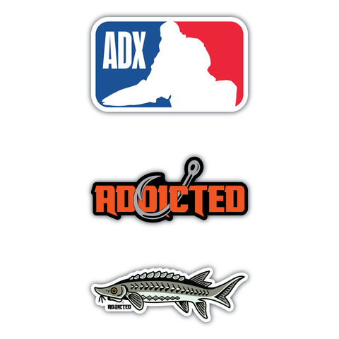 Addicted Angler Sticker Pack